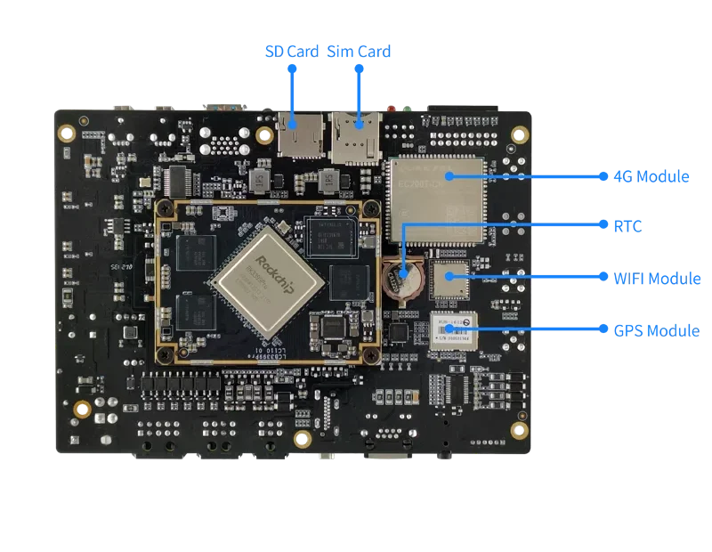 this picture is neardi' single board computer LKD3399Pro 4