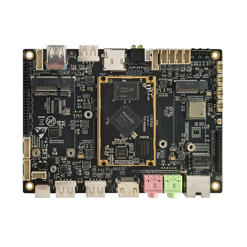 this picture is neardi' rk3566 single board computer LKD3566 2