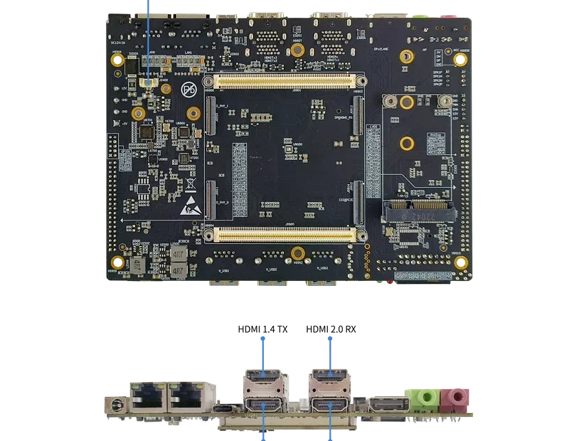 this picture is neardi' rk3588s single board computer LKD3588S 3