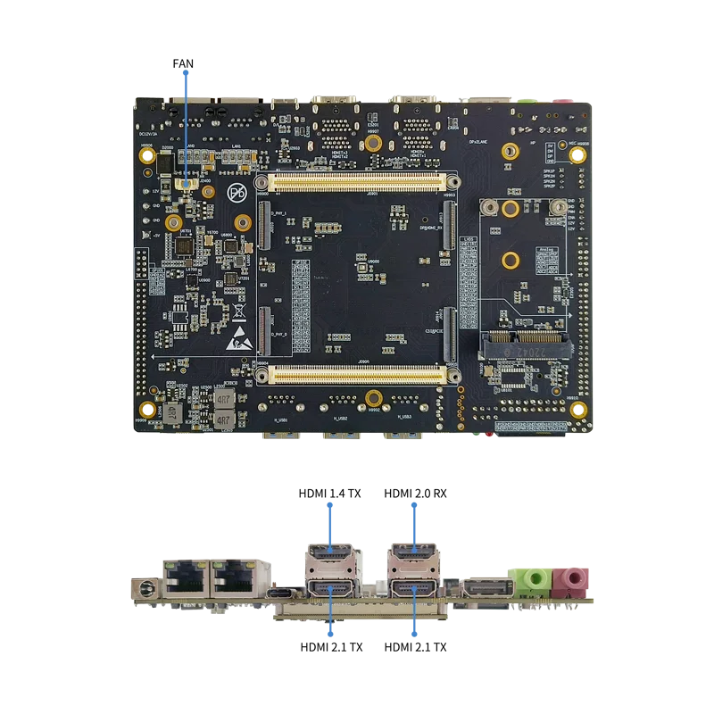 this picture is neardi' rk3588s single board computer LKD3588S 3