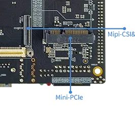 this is PCIe slots in single board computer