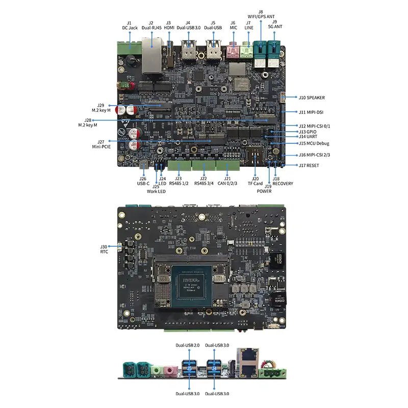 LKD Orin Nano is a multi-functional industry SBC carefully designed by Neardi based on the NVIDIA Jetson chip platform.3